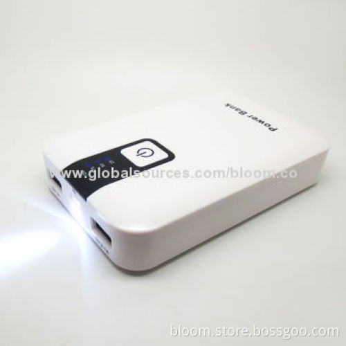 Fashionable 5,000mAh dual USB port power bank for mobile phone welcome OEM